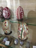 Hand-painted eggs from Bucovina